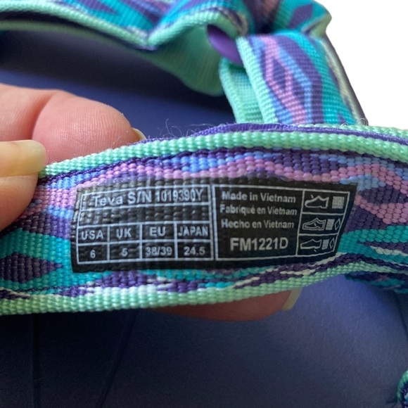 Teva Hurricane XLT2 Sandal-Delmar Sea Glass-Purple Size 6 Men - Picture 10 of 10